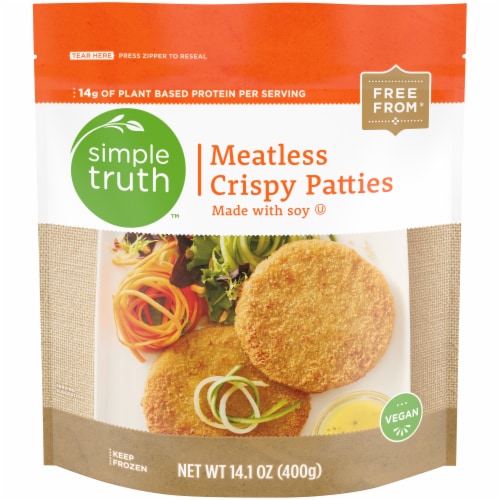Simple Truth™ Meatless Crispy Patties Perspective: front