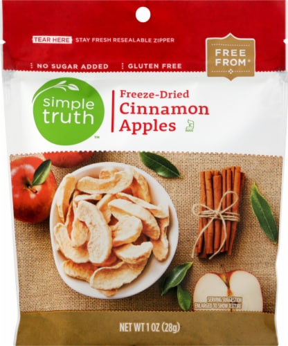 Simple Truth® No Sugar Added Freeze-Dried Cinnamon Apples Perspective: front