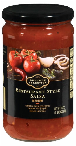 Private Selection™ Restaurant Style Medium Salsa Perspective: front