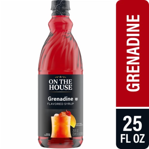 On the House Grenadine Syrup Perspective: front