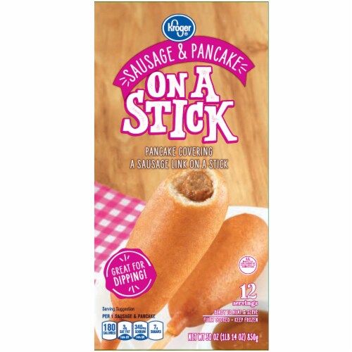 Kroger® Sausage & Pancake on a Stick Perspective: front