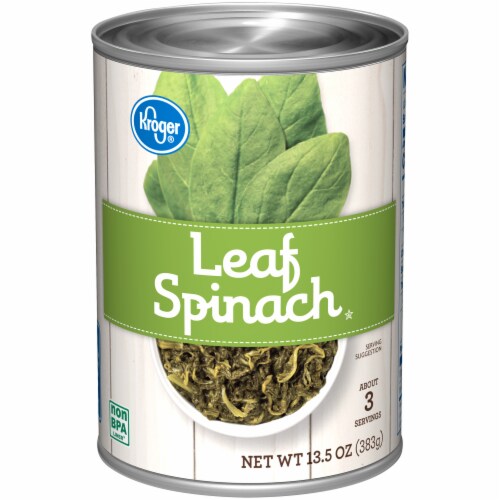Kroger® Leaf Spinach Perspective: front