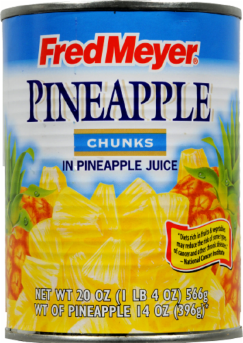 Fred Meyer® Pineapple Chunks Perspective: front