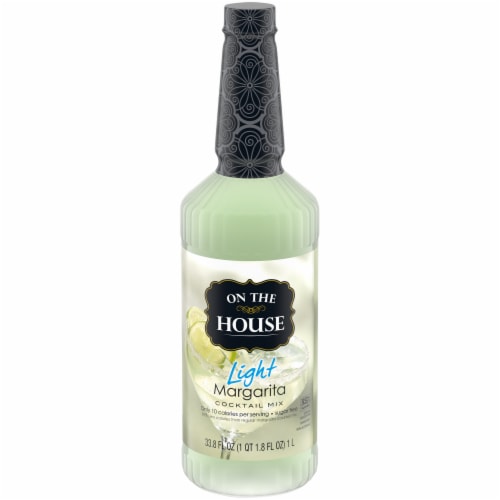 On The House Light Margarita Cocktail Mix Perspective: front