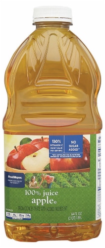 Fred Meyer® 100% Apple Juice Perspective: front