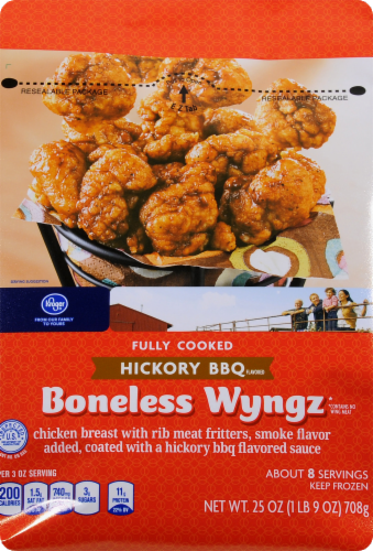 Kroger® Hickory BBQ Chicken Chunks Perspective: front