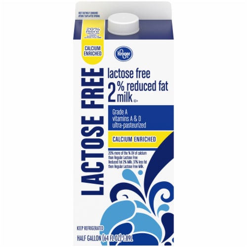 Kroger® Lactose Free Calcium Enriched 2% Milk Perspective: front