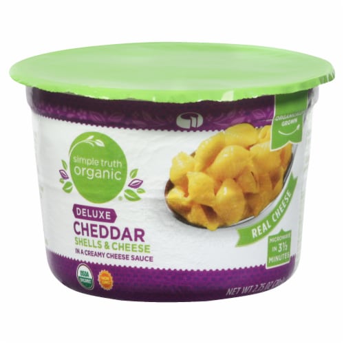 Simple Truth Organic® Deluxe Cheddar Shells & Cheese Cup