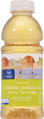 Kroger® Fuji Apple Pear Vitamin Enhanced Water Perspective: front