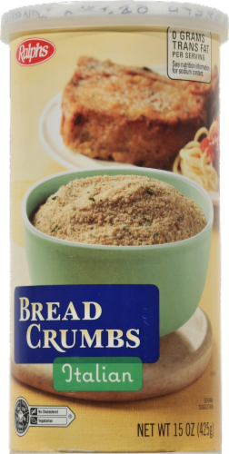 Ralphs Italian Bread Crumbs Perspective: front