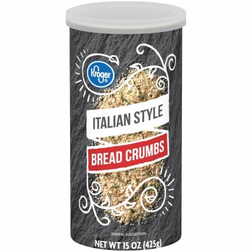 Kroger® Italian Style Bread Crumbs Perspective: front