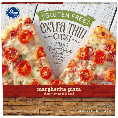 Kroger® Gluten Free Extra Thin Crust Margherita Pizza, 17.5 oz Kroger