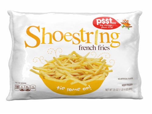 p$$T... Shoestring French Fries Perspective: front