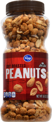 Kroger® Dry Roasted Peanuts Perspective: front
