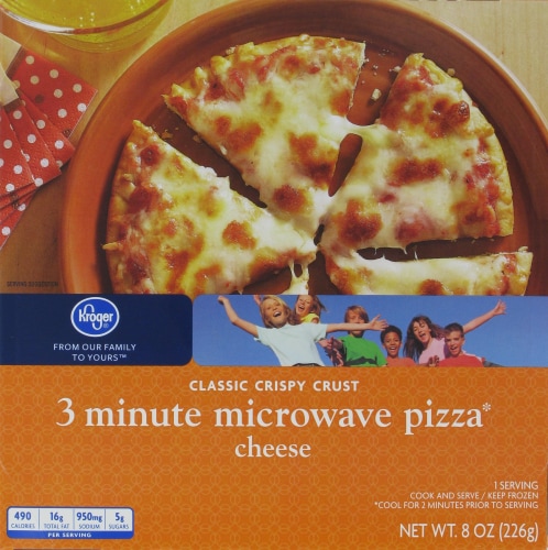 Kroger® Microwave Cheese Pizza Perspective: front