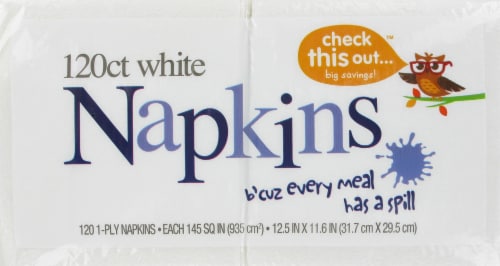 Check This Out Paper Napkins Perspective: front