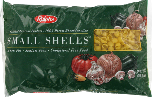 Ralphs Small Shells Pasta Perspective: front
