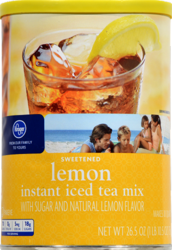 Kroger® Sweetened Lemon Instant Iced Tea Mix Perspective: front
