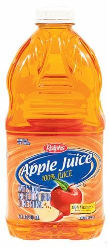 Ralphs 100% Apple Juice Perspective: front