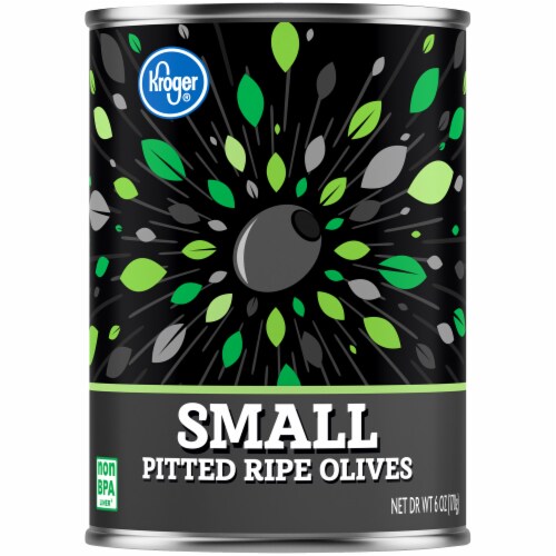 Kroger® Small Pitted Ripe Olives Perspective: front