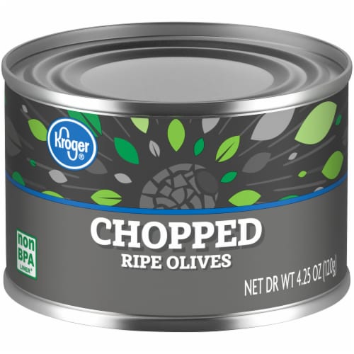 Kroger® Chopped Ripe Olives Perspective: front