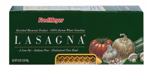 Fred Meyer Lasagna Noodles Perspective: front
