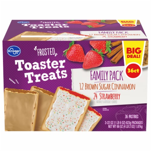 Kroger® Club Pack Toaster Treats BIG Deal! Perspective: front