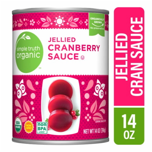Simple Truth Organic™ Jellied Cranberry Sauce Perspective: front