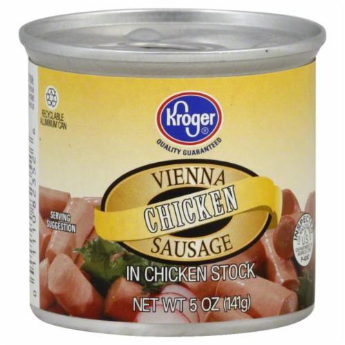 Kroger® Chicken Vienna Sausage Perspective: front