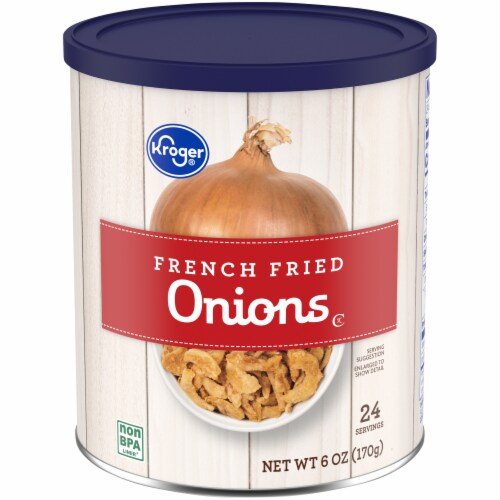 Kroger® Crispy French Fried Onions Perspective: front