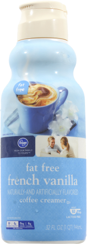 Kroger®  Fat Free French Vanilla Coffee Creamer Perspective: front