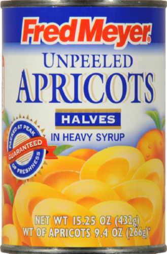 Fred Meyer® Unpeeled Apricot Halves Perspective: front