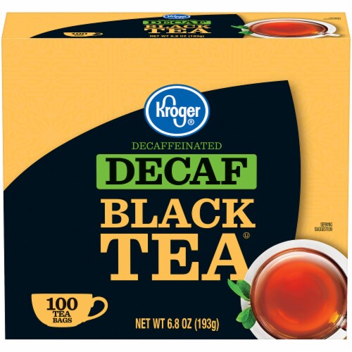 Kroger® Decaf Black Tea Bags Perspective: front