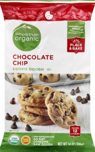 Simple Truth Organic™ Chocolate Chip Cookie Dough Perspective: front