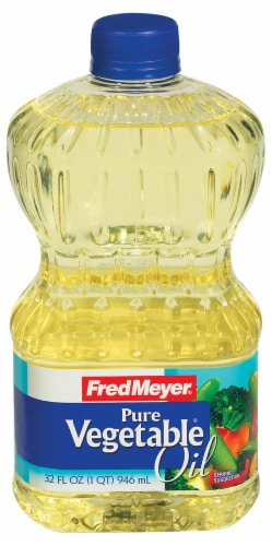 Fred Meyer® Pure Vegetable Oil Perspective: front