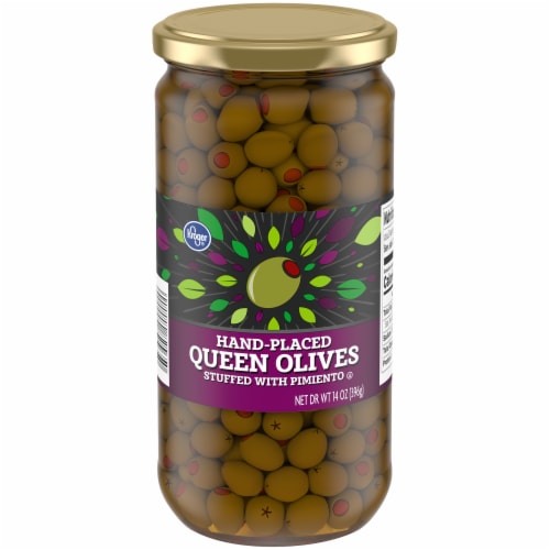 Kroger® Queen Olives Stuffed with Pimiento Perspective: front