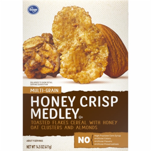 Kroger® Honey Crisp Medley Cereal with Honey Oat Clusters