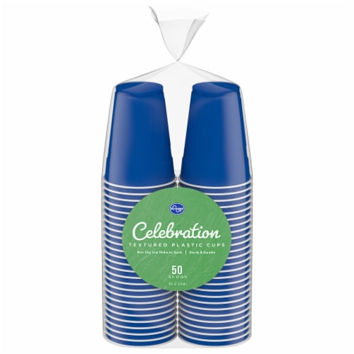 Kroger® Textured Plastic Cups Perspective: front
