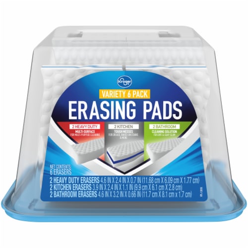 Kroger® Erasing Pads Variety Pack Perspective: front