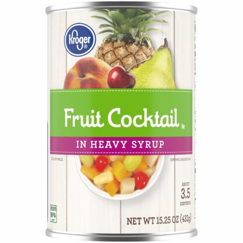 Kroger® Fruit Cocktail in Heavy Syrup Perspective: front