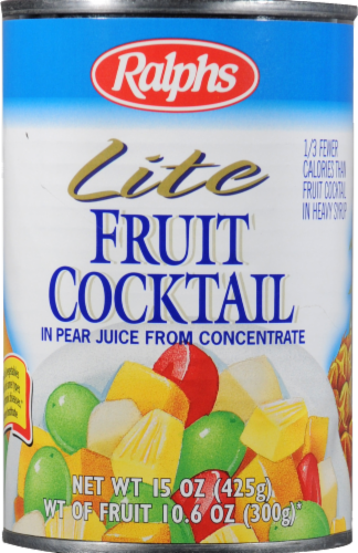 Ralphs Lite Fruit Cocktail Perspective: front