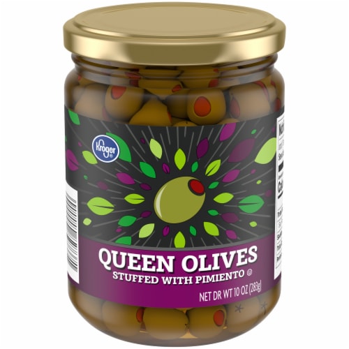 Kroger® Queen Olives Stuffed With Pimiento Perspective: front