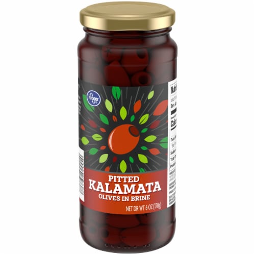 Kroger® Kalamata Pitted Olives in Brine Perspective: front