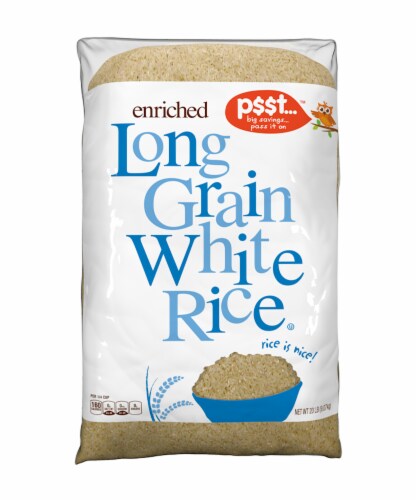 p$$t... Long Grain White Rice Perspective: front
