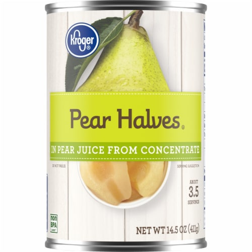 Kroger® Pear Halves in Pear Juice from Concentrate Perspective: front