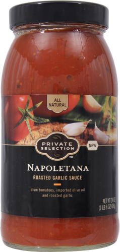 Private Selection™ Napoletana Roasted Garlic Sauce Perspective: front