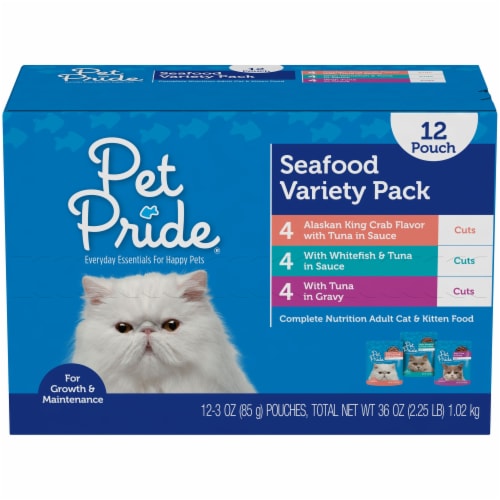 Pride wet deals cat food