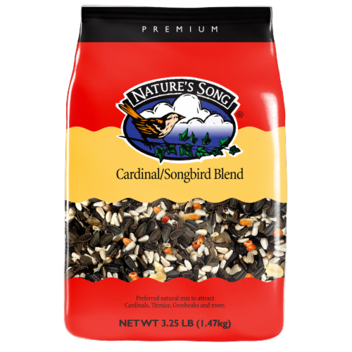 Nature's Song® Cardinal Songbird Blend Wild Bird Food 3.25 lb Perspective: front