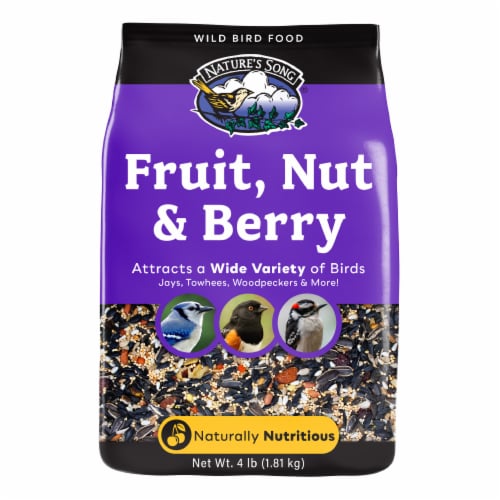 Nature's Song® Fruit Nut & Berry Wild Bird Food, 4 lb - Fry's Food Stores