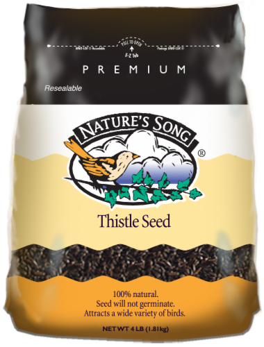 Nature's Song® Thistle Seed Wild Bird Food Perspective: front